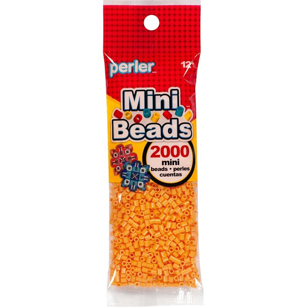 Mini Perler Beads 2000/PkgCheddar