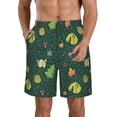 thumbnail image 1 of Fotbe Camp In The Forest Trajes de Baño Estampados para Hombre, Shorts de Verano de Secado Rápido, Ropa de Playa, Bañadores-X-Large, 1 of 6