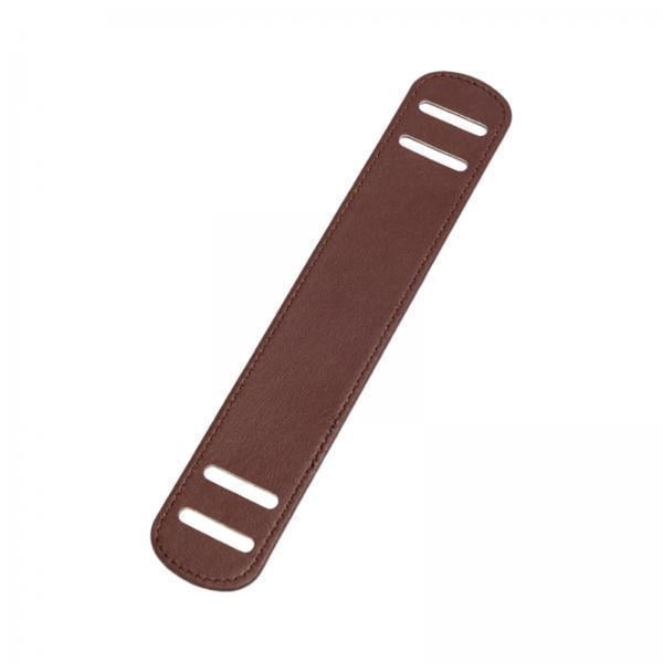 yuksok 2xLeather Shoulder Strap Pad Handle Wide Replacement for Tote Satchels Handbag brown L