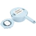 thumbnail image 2 of Kitchen Grater-Multifunction Round Vegetable Grater Cutter with Potato Peeler Drain Basket Egg Separator, 2 of 7