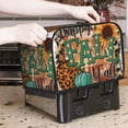 thumbnail image 6 of KLL Happy Fall Y'All Print 2 Slice Toaster Dust Covers Kitchen Small Appliance Cover with 2 Pockets,Can hold Jam Spreader Knife & Toaster Tongs (11.4 x 7.9 x 7.5), 6 of 6