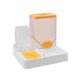 thumbnail image 3 of Alimentador automático y dispensador de agua Dispensador de agua para mascotas Almacenamiento de comida para mascotas Grande Naranja sin Bol, 3 of 9