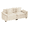 Beige_81.9"W, variant on Tcbosik 78 inch Modern Couch for Living Room, Chenille Upholstered Sectional Loveseat with Pillow, Cozy 2-Seater Sofa for Bedroom, Beige