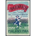 thumbnail image 2 of J. Harleston Parker 11x14 Black Ornate Wood Framed Double Matted Museum Art Print Titled: Harvard, Twelfth Annual Meeting, the Associated Harvard Clubs. May 8th and 9th, Philadelphia (1908), 2 of 5
