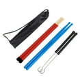 thumbnail image 2 of Black Drum Brush Kit with Storage Bag - Retractable Wire Brushes, 2 of 7
