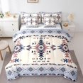 thumbnail image 1 of Erosebridal Tribal Aztec Bedding Twin Size, Triangle Geometric Bedding Sets Twin Size, Bohomian Style Decor, Reversible 7pcs, 1 of 5