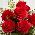 thumbnail image 4 of Nearly Natural 20” Artificial Silk Red Roses Bouquet, 4 of 4