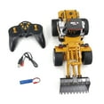 thumbnail image 7 of 1532 1:18 Scale RC Bulldozer 9CH 2.4GHz Construction Vehicle with Functional Blade System, Ready-to-Run Engineering Model for Collectors, 7 of 7