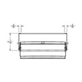 thumbnail image 3 of Stromberg Carlson Entry Step SMFP-2100 Double Manual Step; 24 Inch Width; With Wide Slip Resistant Grip Strip; Powder Coated, 3 of 4