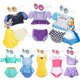thumbnail image 2 of Bañador de dos piezas para niñas de 2 a 10 años, traje de baño de estilo princesa Disney, Bikini de verano, 2024, 2 of 5