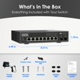 thumbnail image 5 of Switch de red QNAP QSW-L3208-2C6T de 8 puertos Multi-Gig 10GbE, 5 of 5