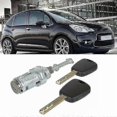 thumbnail image 2 of Citroen C2 C3 2002-2010 Left Front Door Lock Barrel with 2 Keys, 2 of 5