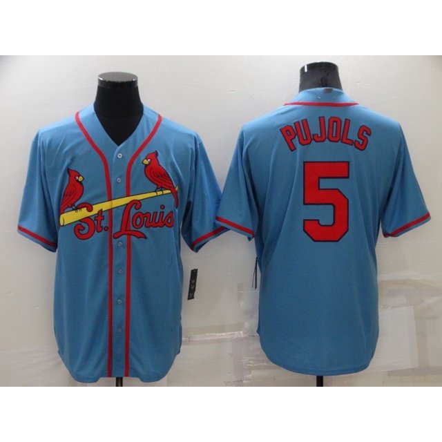 Men's St. Louis Cardinals Baseball Jersey MOLINA 4#