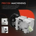 thumbnail image 5 of A-Premium A/C Compressor with Clutch Compatible with Nissan Quest 3.0L 1993-1998, Mercury Villager 3.0L 1993-1998, 5 of 9