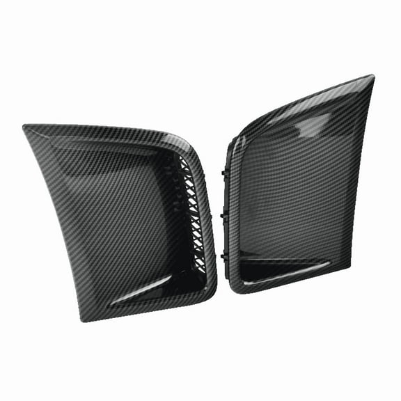 Real Carbon Fiber Front Bumper Side Air Vents for 2008-2014 Subaru WRX STi 2PCS