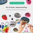 thumbnail image 3 of Rock Painting Kit DIY Bulk for Kid Galaxy Painting, 3 of 10