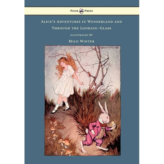 Alice's Adventures in Wonderland and Through the Looking-Glass - Illustrated by Milo Winter, (Hardcover)