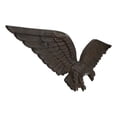 thumbnail image 4 of Cast Iron Patriotic American Bald Eagle With Open Wings Wall Decor Plaque 21"L, 4 of 8