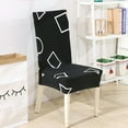 thumbnail image 2 of Funda Elástica Estampada para Silla - Cubre Protector Removible Decoración de Bodas y Eventos - Fundas Protectoras Ajustables, 2 of 10