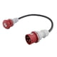 thumbnail image 1 of 5Pin Adapter Plug 32A to 16A Coupling Socket [3-Phase,400V] Hose Cable High Current Adapter ,Protect, 1 of 5