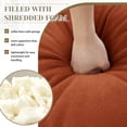 thumbnail image 6 of FFH 150" U-Shaped Sectional Sofa, Modular Cloud Couch for Big Living Room, Contemporary Furniture Set, Orange, 6 of 12