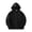 Black, variant on Boys Zip up Hoodie Soft Solid Classic Full Zip Hooded Sweatshirts for Kids Toddler (Red,4-5 Years)