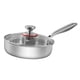 thumbnail image 2 of Sartén, sartén con mango ergonómico, ideal como regalo para tortillas, de acero inoxidable, para restaurantes, cocinas, interiores y exteriores, para Diámetro 20 cm, 2 of 8