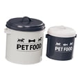 thumbnail image 4 of 2 contenedores para golosinas de perro, recipientes herméticos para comida, cubos funcionales para perros, contenedores de almacenamiento de comida pa, 4 of 8