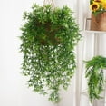 thumbnail image 6 of Artificial Hanging Plants Fake Hanging Plant Fake Ivy Vine Outdoor Resistant Plastic Plants (Ivy), 6 of 7