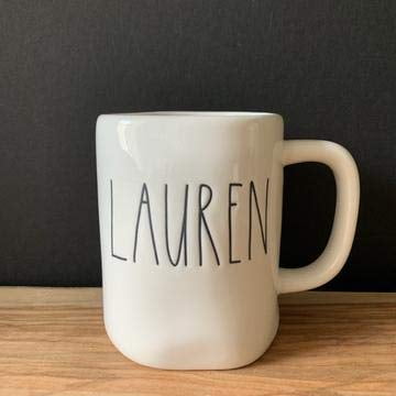 Rae Dunn Tasse Nom LAUREN