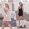 thumbnail image 6 of Large Capacity Tote Bag,Christmas Tree and House Pattern Handbag Fashion Luxury Tote Bag,15.7"x13"x 5.1" Inches,Laptop Compatible, 6 of 6