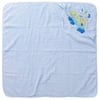 Hooded Towel with Turtle, Blue