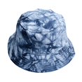 thumbnail image 4 of GHSOHS Hat Cowboy Hat Silk Bonnet Beanie Skullies Beanies Women's Summer Short Brimmed Outdoor Outing Tie Dye Sunshade Fisherman Hat Warm Baseball Caps Berets Fedoras Navy Cowboy Hats, 4 of 4