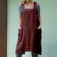 thumbnail image 5 of con 2 bolsillos espalda pintura vestido cocina trabajos de jardinería Barista Pinny para hornear cocina mujeres chef XXL Baoblaze Delantal de cocina, 5 of 8