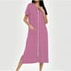 thumbnail image 1 of Camisón largo con cremallera para mujer, bata de punto, largo completo, color degradado, con bolsillos, 1 of 7