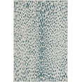 thumbnail image 3 of Unique Loom Outdoor Safari Collection Area Rug - Samburu (4' x 6' Rectangle Teal/Gray), 3 of 7