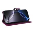 thumbnail image 3 of Premium Wallet Case for iPhone 17 Pro Max with Card Slots & Kickstand, Flip Cover Purple, 3 of 7
