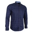 thumbnail image 1 of Camisa Manga Larga Causal Clásica Impresión Cuadros Hombre Playa Cóctel de Playa Tropical Unisex Niños Azul Macarena Camisa de manga larga para hombres, 1 of 8