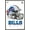 Barnwood Framed Version, variant on NFL Buffalo Bills - Drip Helmet 20 Wall Poster with Push Pins, 22.375" x 34"