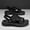 Black, variant on Men's Trendy Plus-Size Sandals, Slippers, and Beach Shoes, Men's Shoes, Specially Designed for Men, Men's Designer Style, Summer Sandals, Men's Slippers