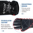 thumbnail image 2 of Guantes de soldadura TICONN de 16 pulgadas a 538 °C resistentes al calor para soldadores, 2 of 6
