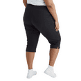 thumbnail image 2 of JMS by Hanes Women's Plus Size French Terry Pocket Capri, 2 of 6