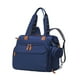 thumbnail image 2 of Bolsa de pañales, mochila con compartimento para zapatos, organizador divisor seco-húmedo, bolsa de viaje portátil, estuche para chupetes para las toa Azul, 2 of 8