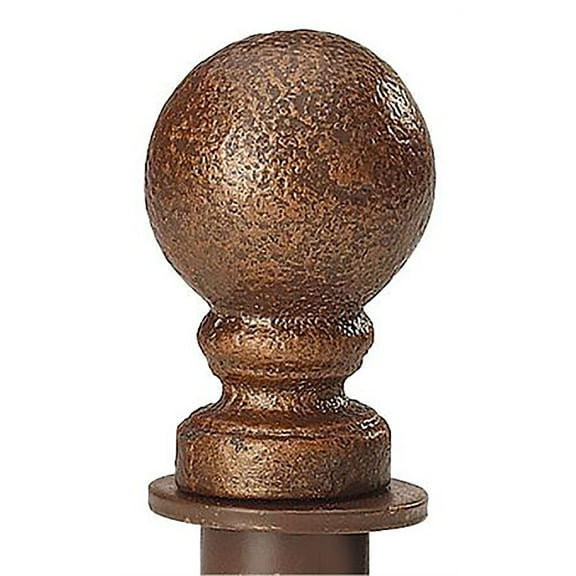 Boutique Cobblestone Ball Round Fitting Finial