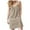 Beige, variant on Breaise Womens Linen Spaghetti Strap Sleeveless Summer Mini Dresses Solid Loose Fit Short Cami Dresses with Pockets Beach Party Sundresses Cotton Linen Dresses for Women Beige S