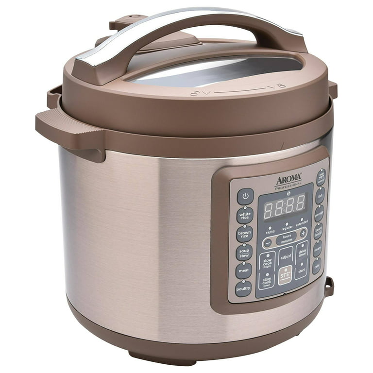Aroma Housewares Professional MTC-8016 Digital Pressure Cooker 6 quart