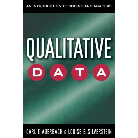 Pre-Owned Qualitative Data: An Introduction to Coding and Analysis (Paperback) 0814706959 9780814706954