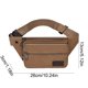 thumbnail image 3 of Riñonera deportiva de nailon impermeable para correr | Soporte para teléfono ajustado para senderismo y ciclismo | Riñonera de viaje manos libres para llaves y dinero en efectivo, 3 of 6