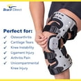 thumbnail image 4 of Brace Align Osteoarthritis Offloading Knee Brace L1843/L1851 - Advanced Unloader Support for Arthritis Relief, 4 of 7
