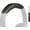 Black Gold, variant on SOULWIT Headband Cover for Bose QuietComfort 25(QC25) Headphones, Replacement Headstrap Pad Repair Part - Black